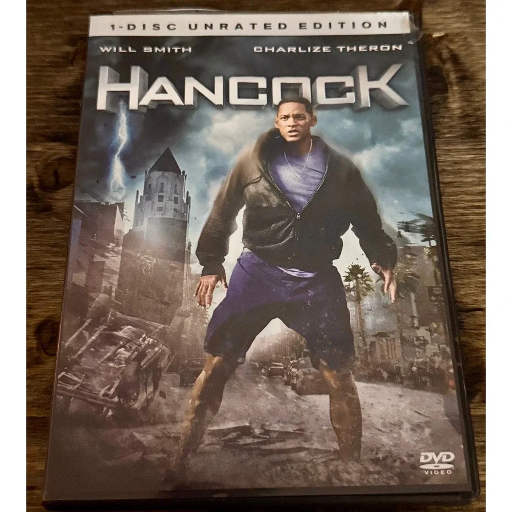 Sony Hancock DVD Unrated Edition Excellent Will Smith Action Comedy Movie